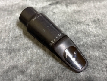 Hard Rubber Early Babbitt Otto Link Tenor Sax Mouthpiece - Niewood Refaced to .097